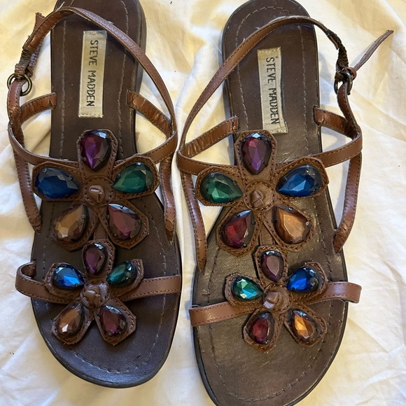 Steve Madden Shoes - Steve Madden jewel gem sandals
